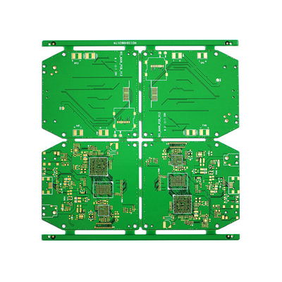 FR4 Multilayer Gedrukt de Productieproces van PCB van de Bedradingsraad Aangepast Raad Multilayer